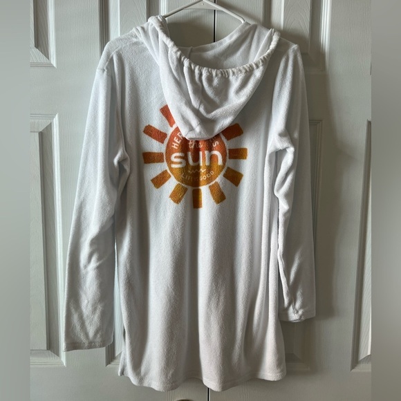 Life Is Good Other - Life Is Good White Sunburst Swim Coverup